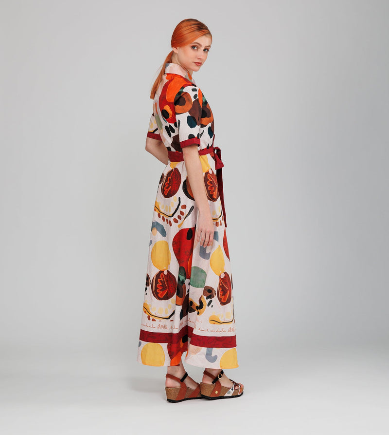 Anekke Long short-sleeve dress Alma Ahorra y exporta