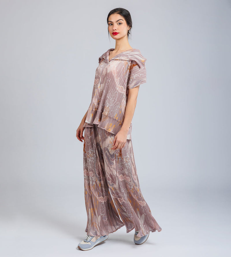 Anekke Printed fluid pants Grandes ahorros