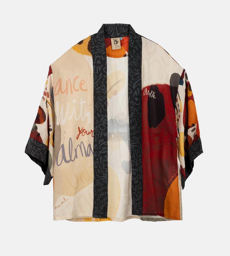 Anekke Short kimono Alma Ofertas