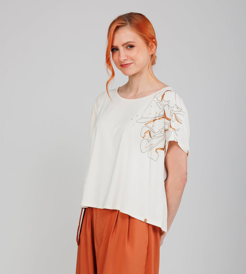 Anekke Beige T-shirt Anekke Mejor oferta
