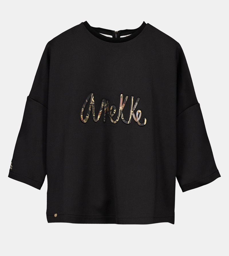 Anekke Black logo sweatshirt ÚLTIMAS EDICIONES