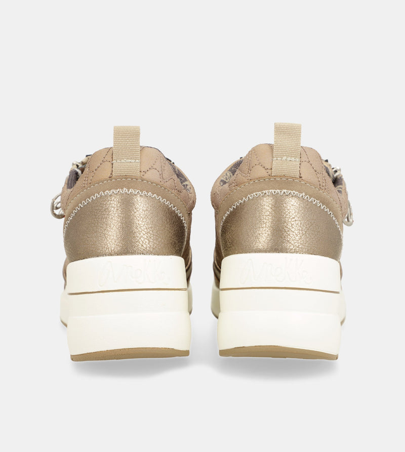Anekke Dreams brown wedge sneakers Envío internacional gratuito