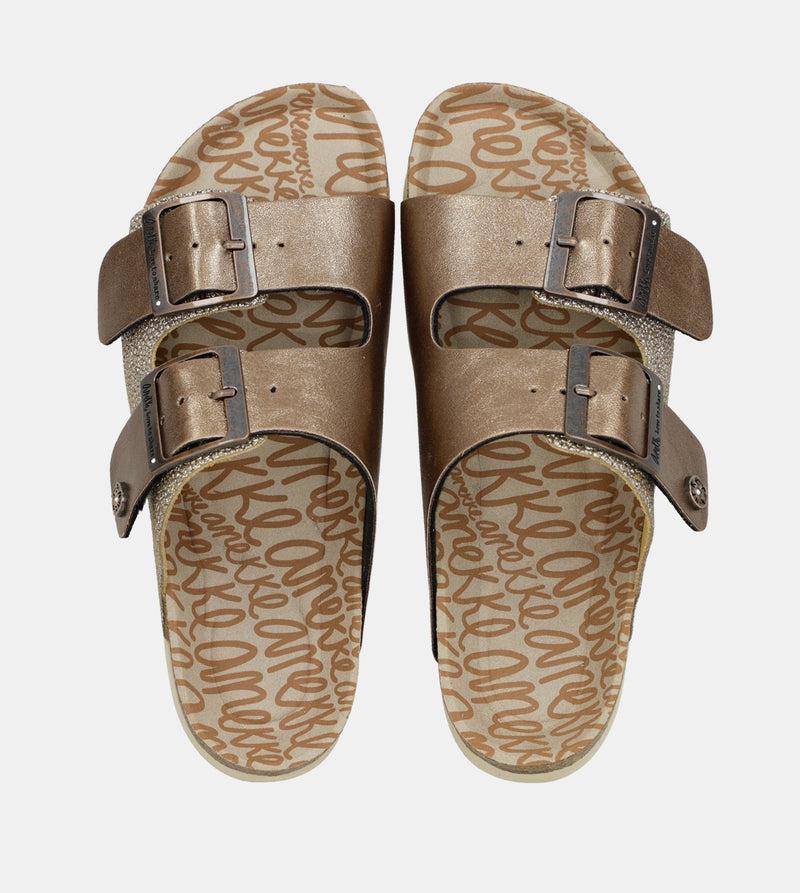 Anekke Women's bronze bio sandals Ofertas de temporada