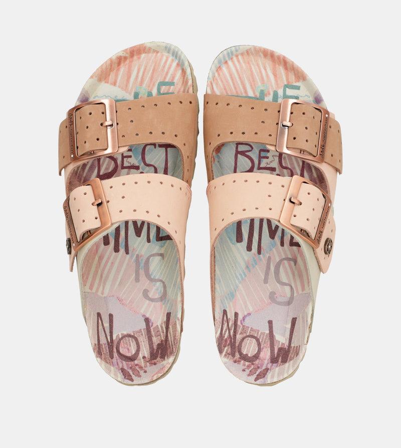 Anekke Women's nude bio sandals Ofertas especiales
