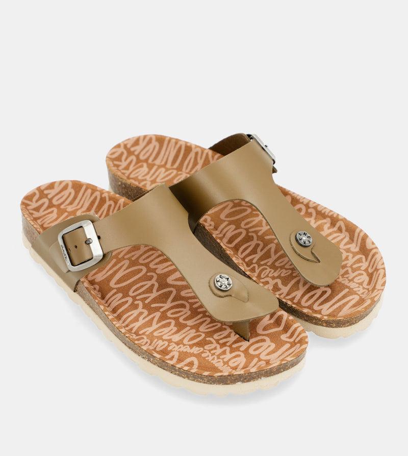 Anekke Women's green bio sandals Rebajas de fin de temporada