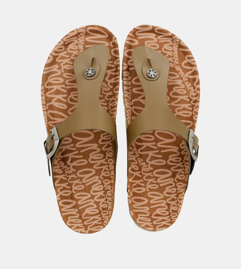 Anekke Women's green bio sandals Rebajas de fin de temporada