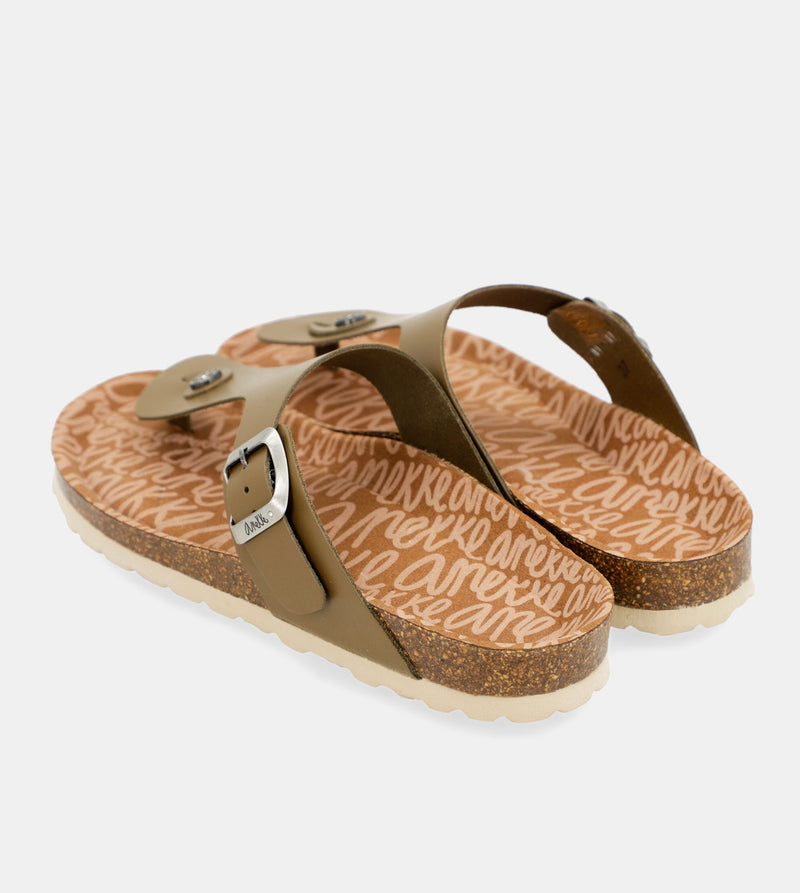 Anekke Women's green bio sandals Rebajas de fin de temporada