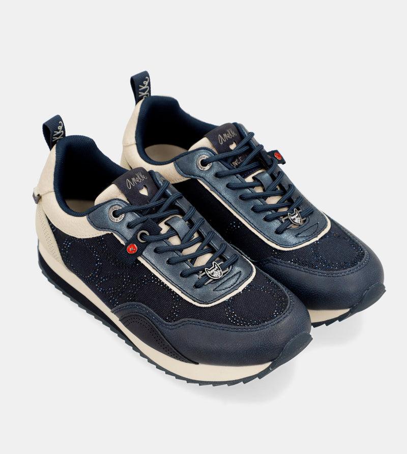 Anekke Hollywood navy blue sneakers Devoluciones gratuitas