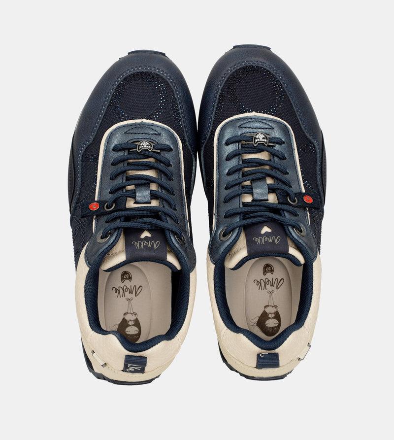 Anekke Hollywood navy blue sneakers Devoluciones gratuitas