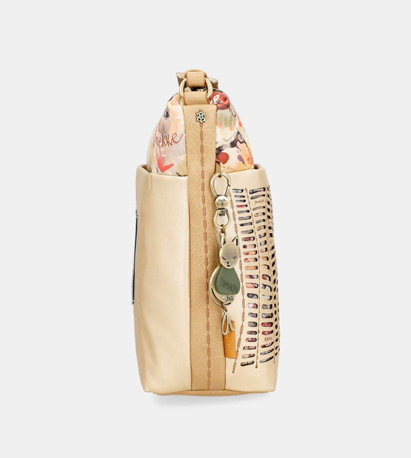 Anekke Nature Pachamama golden crossbody bag Liquidación