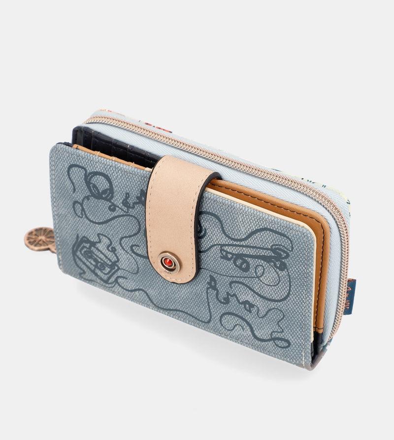 Anekke Fun & Music large printed wallet Anekke Liquidación