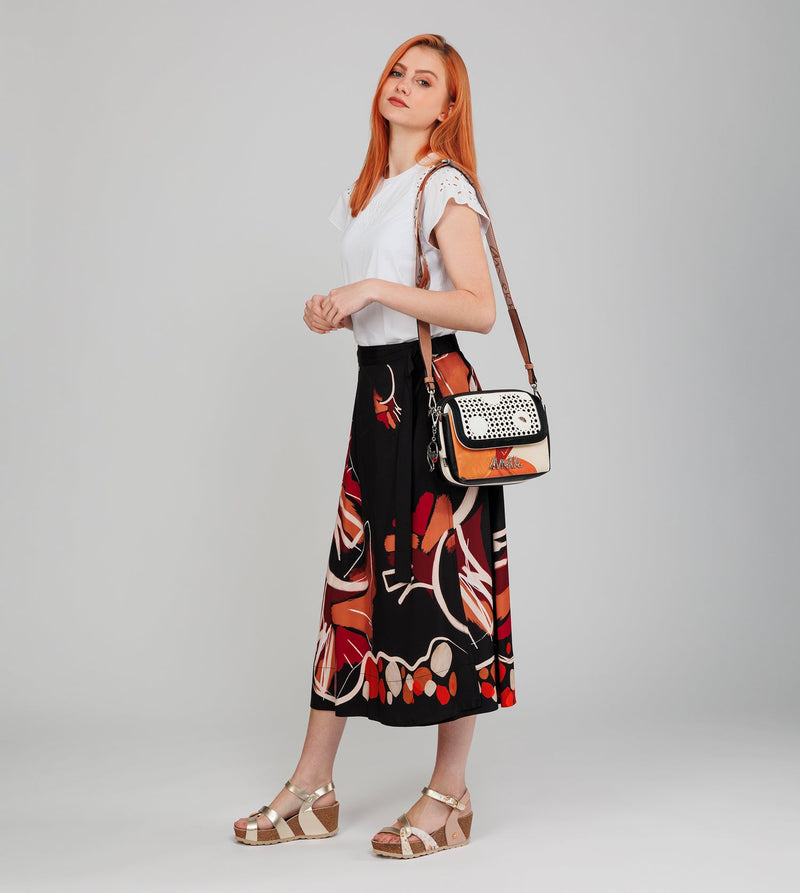Anekke Oval flap crossbody bag Alma Ofertas especiales