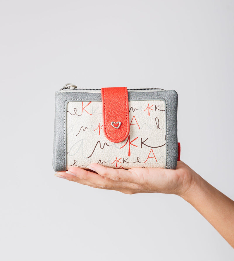 Anekke Medium flexible RFID wallet Alma Grandes ahorros