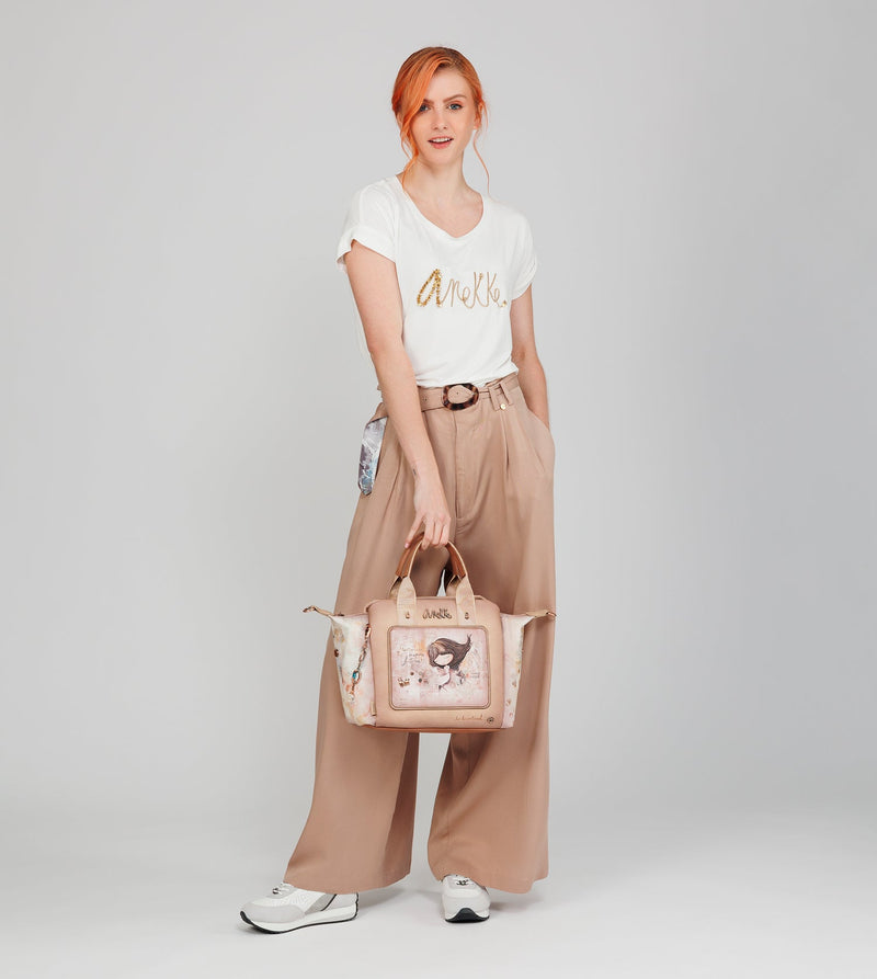 Anekke Bowling bag with crossbody strap Memories Mejor oferta