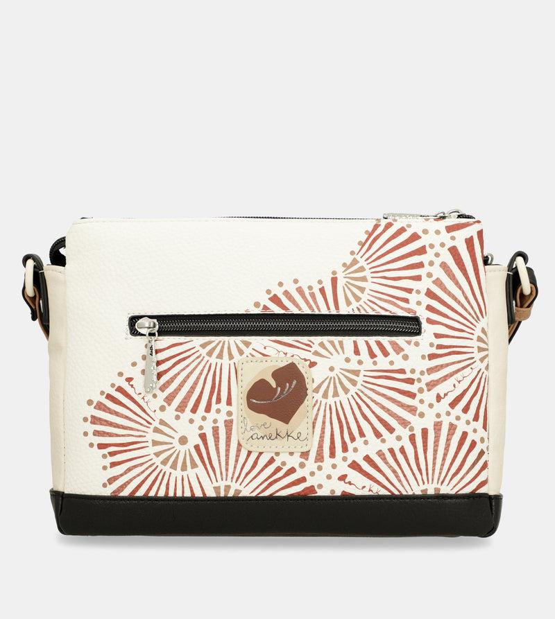 Anekke Printed crossbody bag with 3 compartments Alma Envío internacional gratuito