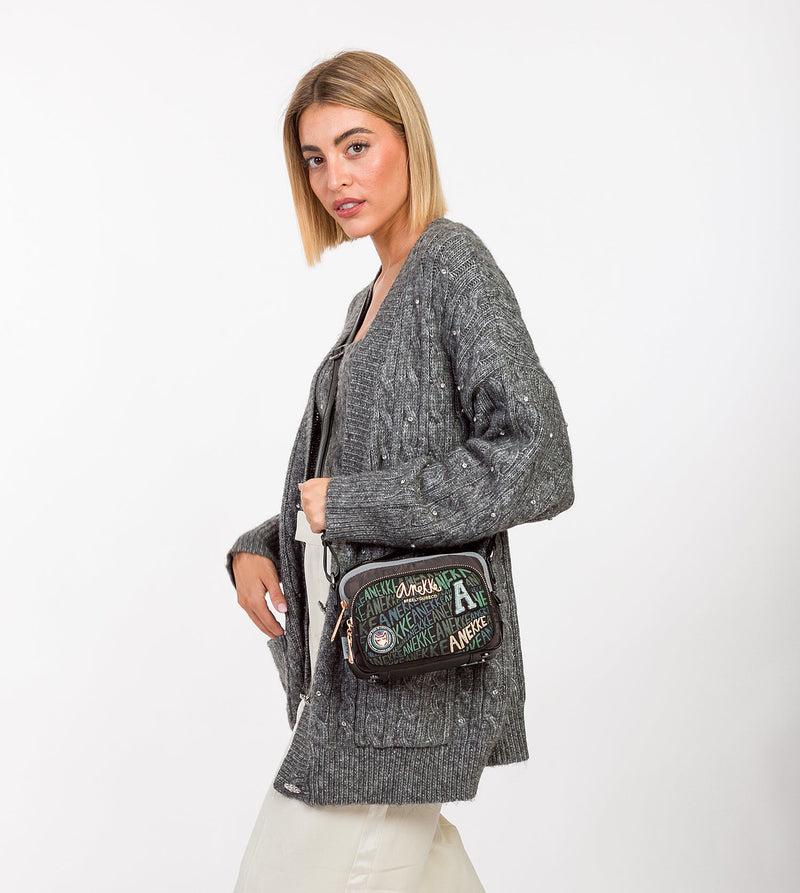 Anekke Nature Woods printed shoulder bag Descuento por venta flash