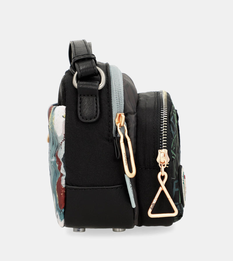 Anekke Nature Woods printed shoulder bag Descuento por venta flash