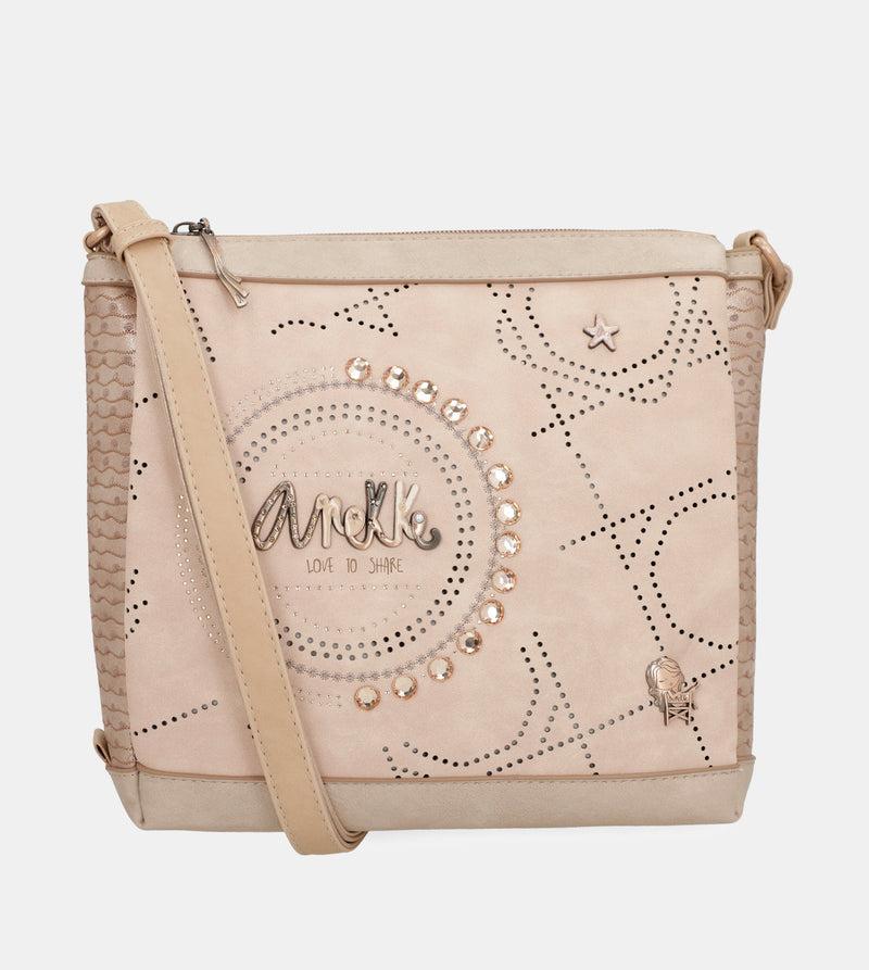 Anekke Studio nude square crossbody bag Ofertas especiales