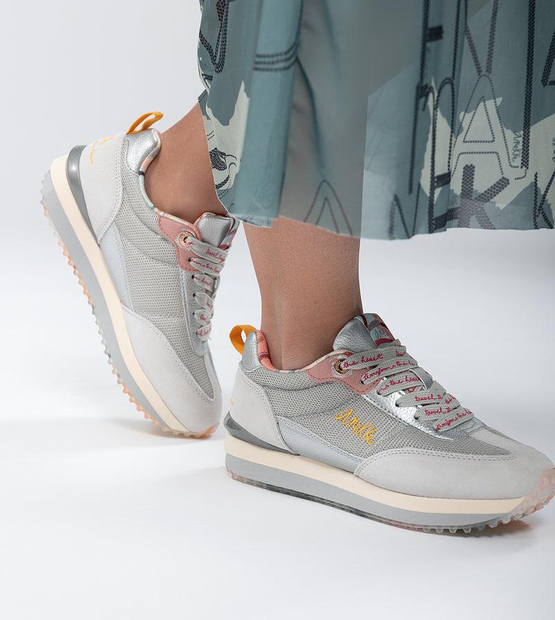 Anekke Silver Smart Sneakers Oferta especial