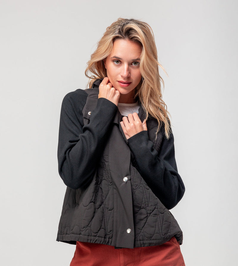 Anekke Black quilted jacket Precios de Black Friday
