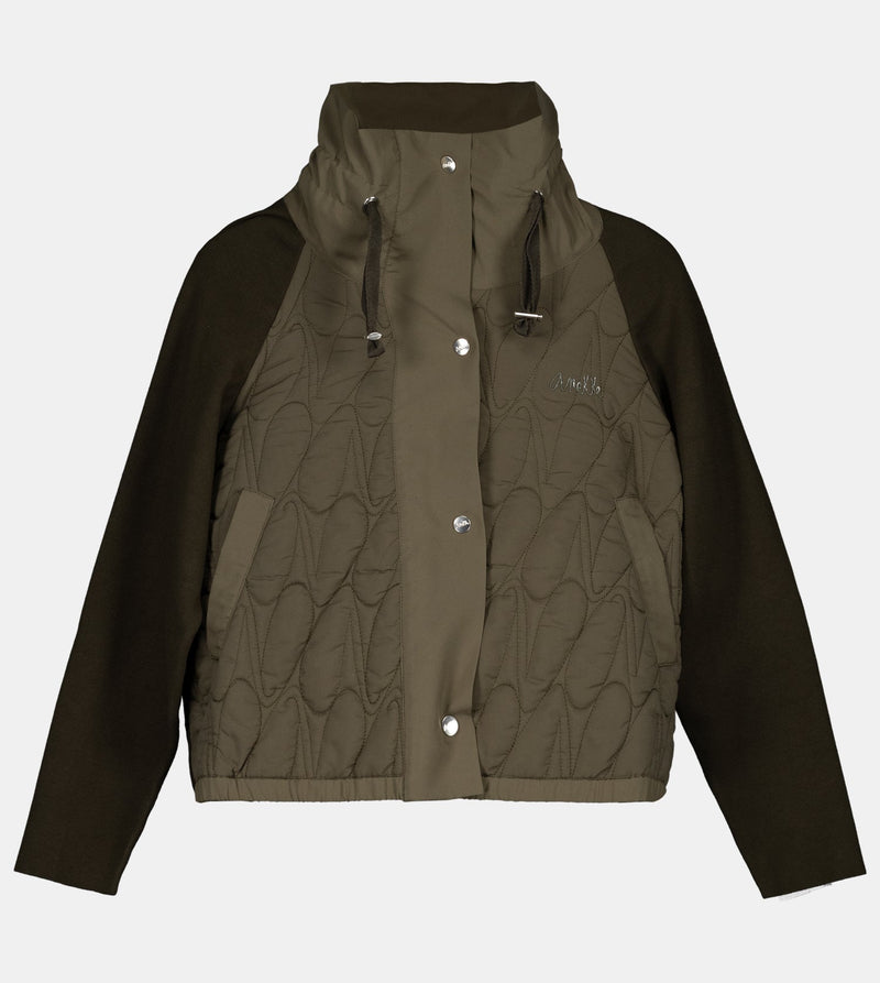 Anekke Green quilted jacket En oferta