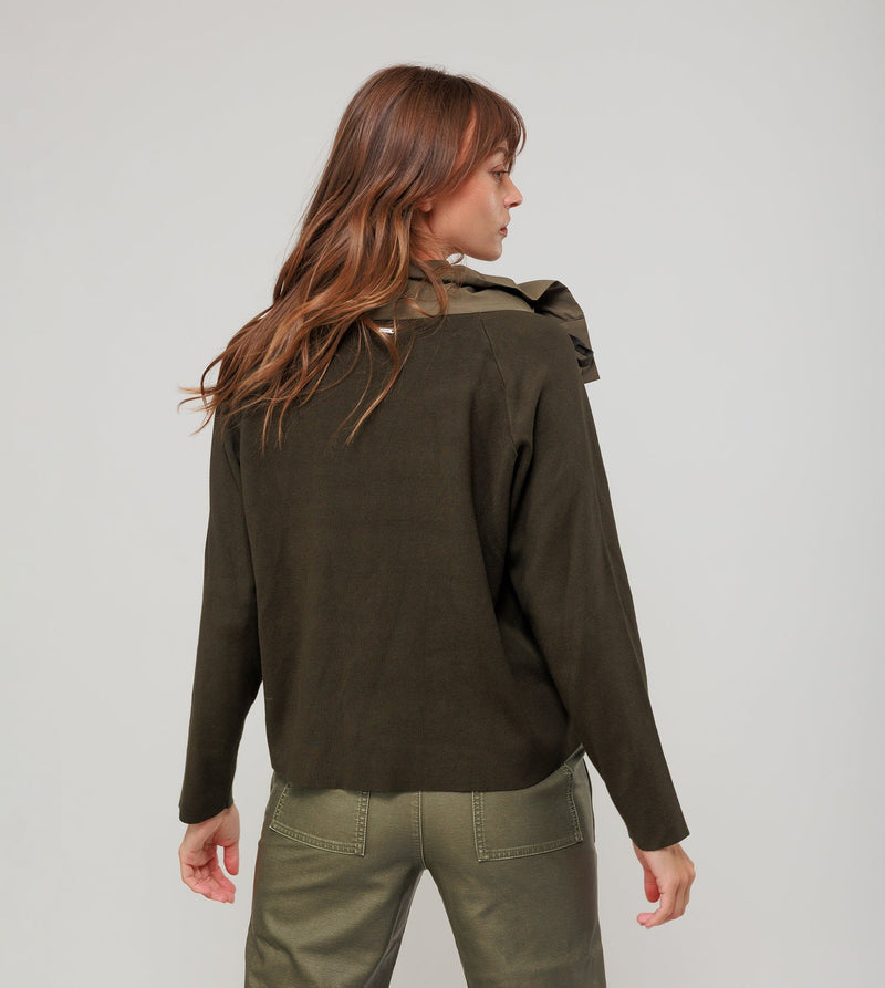 Anekke Green quilted jacket En oferta