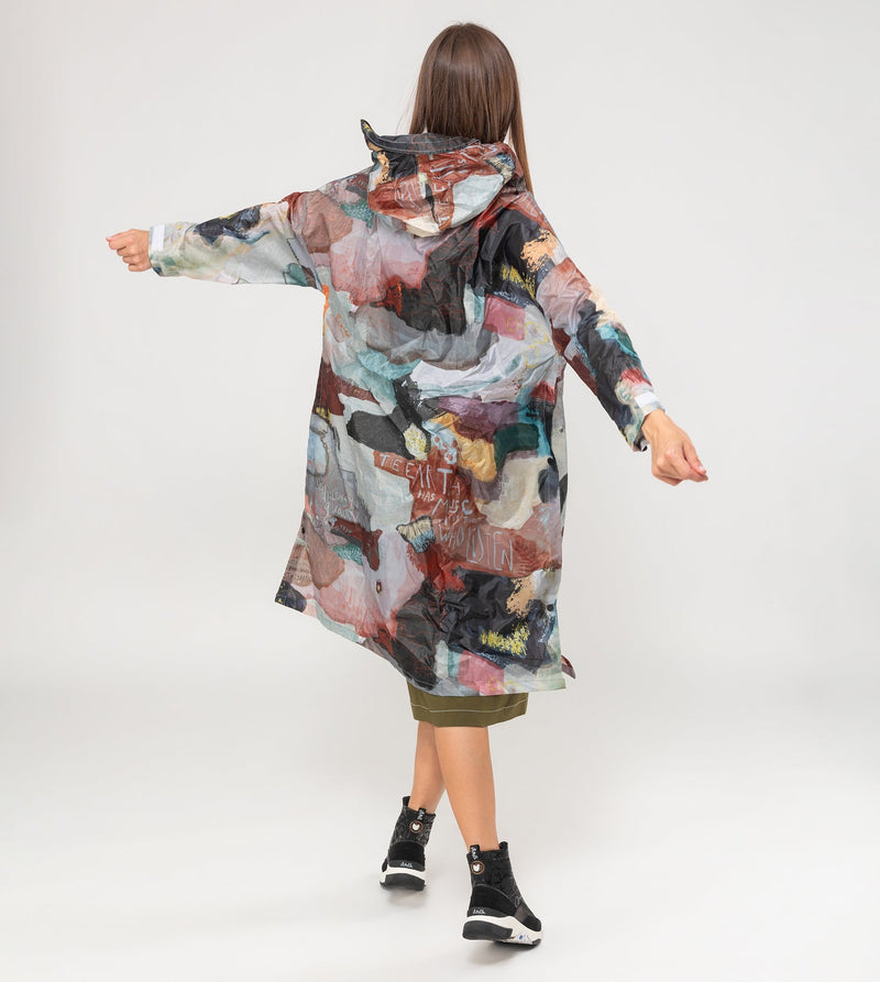 Anekke Foldable green rain jacket Descuentos del mes