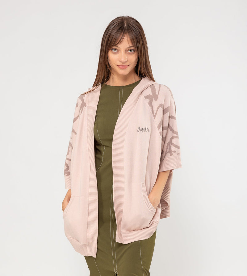Anekke Beige poncho-style jacket Descuento por venta flash