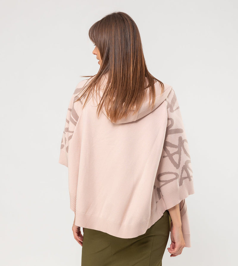 Anekke Beige poncho-style jacket Descuento por venta flash