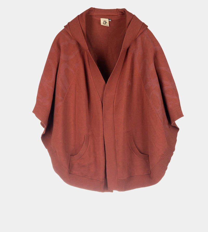 Anekke Red poncho-style jacket Ofertas especiales