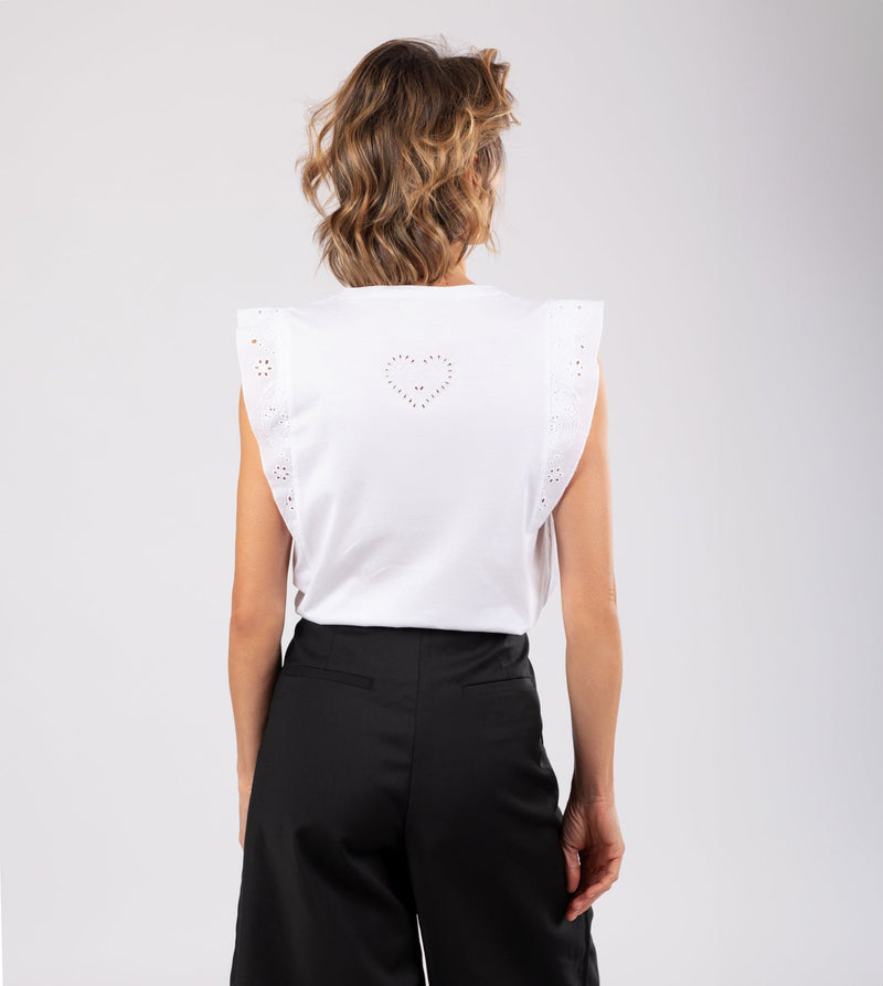 Anekke Anekke white tank top Tienda
