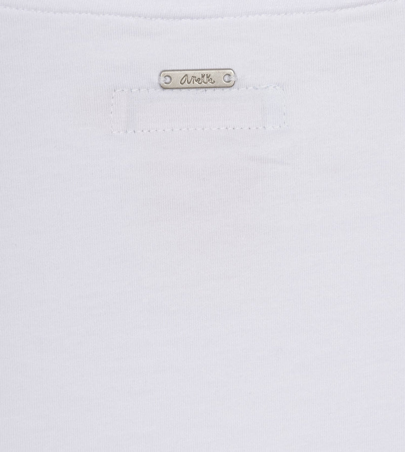 Anekke Glitter white T-shirt Mejor oferta