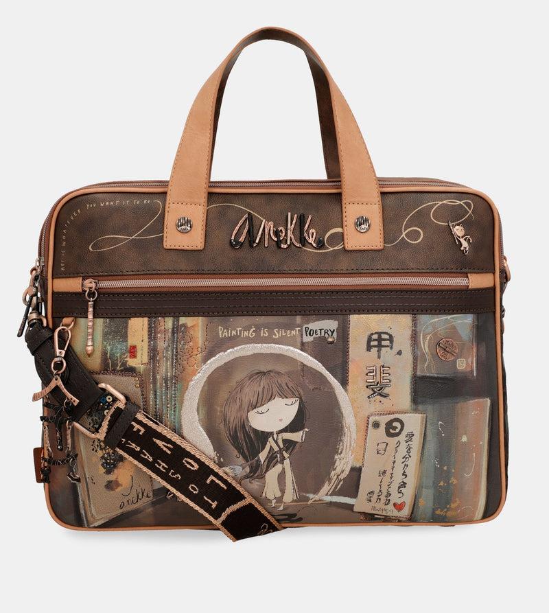 Anekke Shōen brown document holder Últimos 2 días