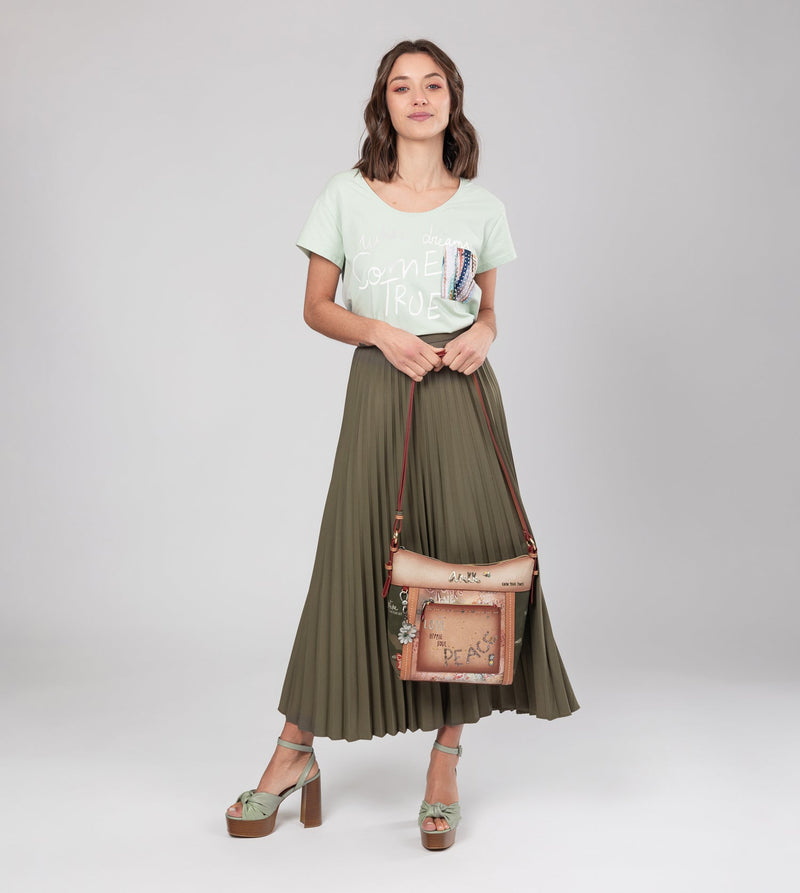 Anekke Flowers large crossbody bag Oferta especial de fábrica