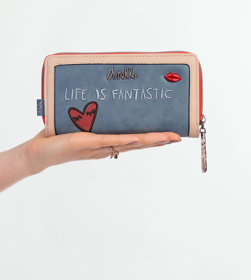 Anekke Fancy large wallet Libre de impuestos