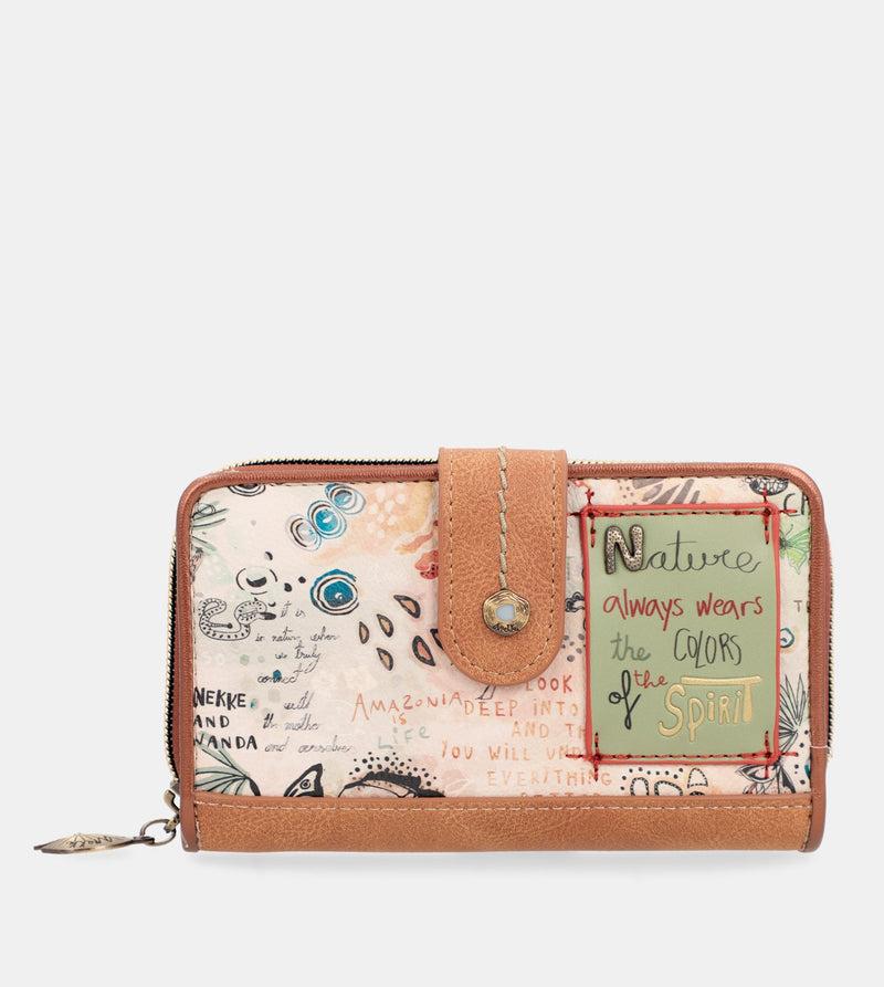 Anekke Butterfly medium RFID wallet Ofertas de temporada