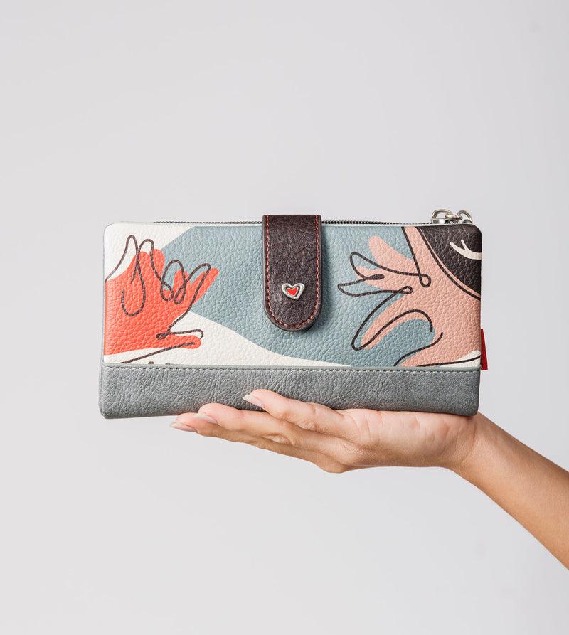 Anekke Large flexible RFID wallet Alma Rebajas de fin de temporada