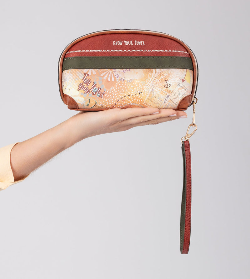 Anekke Peace & Love camel RFID holdall bag Outlet online