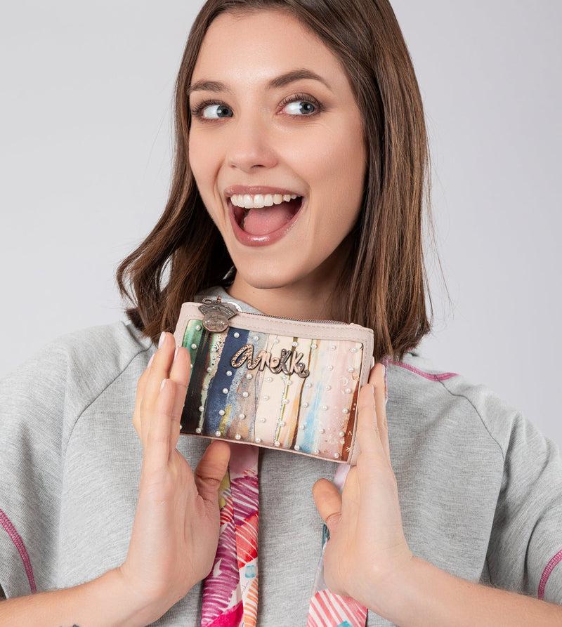 Anekke Studio nude flexible RFID wallet Venta caliente