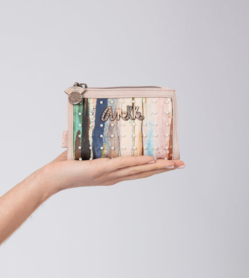 Anekke Studio nude flexible RFID wallet Venta caliente