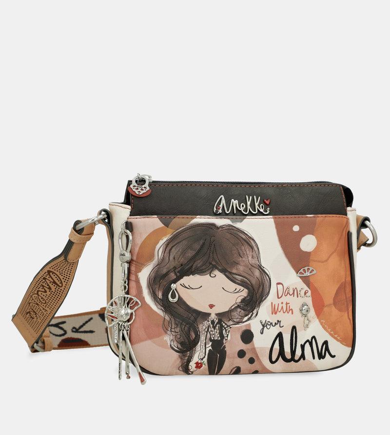 Anekke Medium crossbody bag with 3 compartments Alma Rebajas online