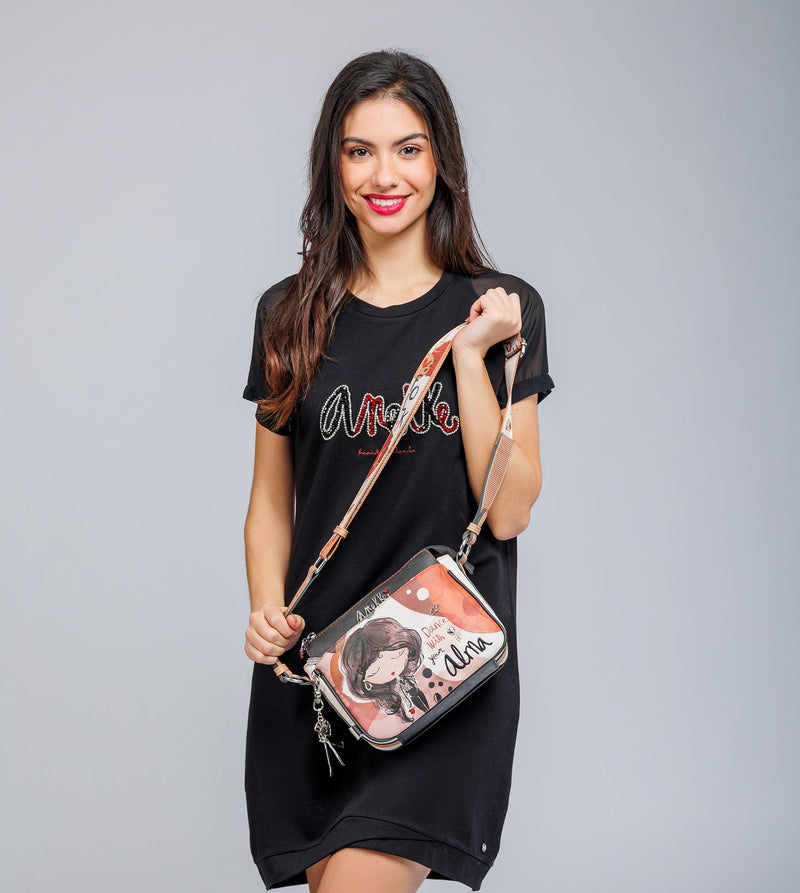 Anekke Medium crossbody bag with 3 compartments Alma Rebajas online