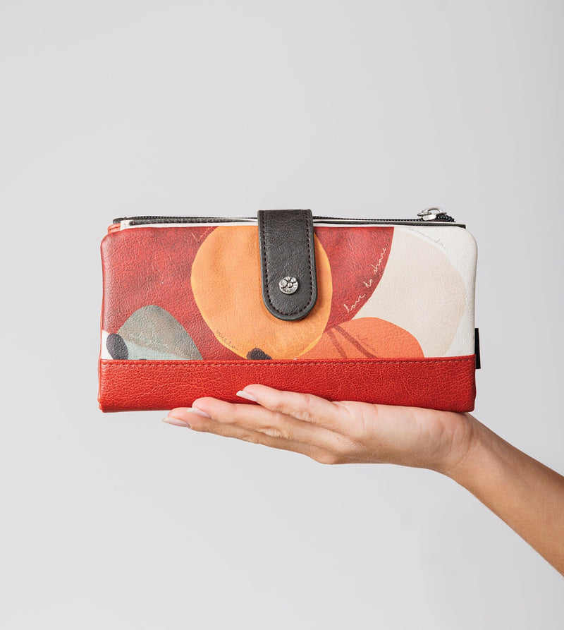 Anekke Large flexible RFID wallet Alma Envío internacional gratuito