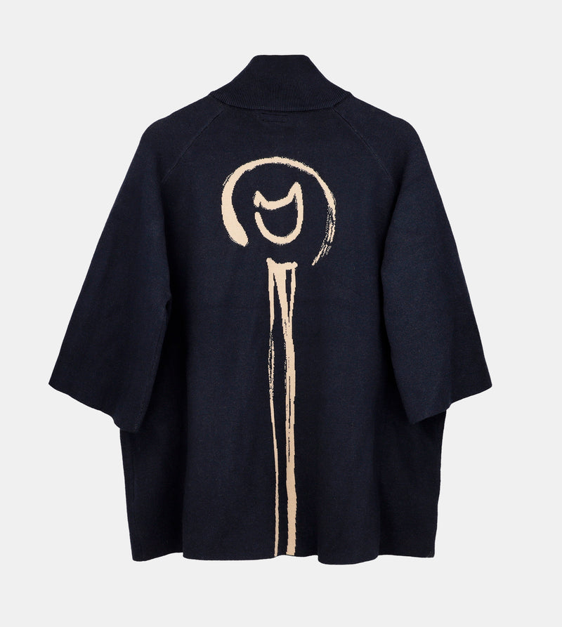 Anekke Navy Blue Shodō Jacket Outlet
