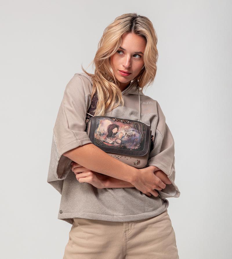 Anekke Dreamverse crossbody bag with flap Venta caliente