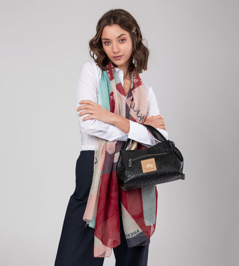 Anekke Studio navy blue 2-handle bag En oferta