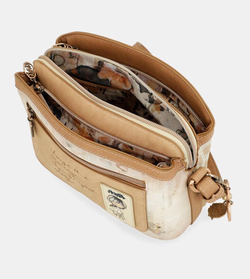 Anekke Medium crossbody bag with 3 compartments Memories Mejor oferta