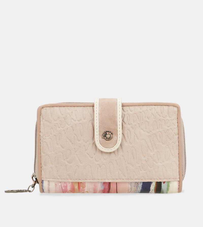 Anekke Studio nude medium RFID wallet Rebajas top