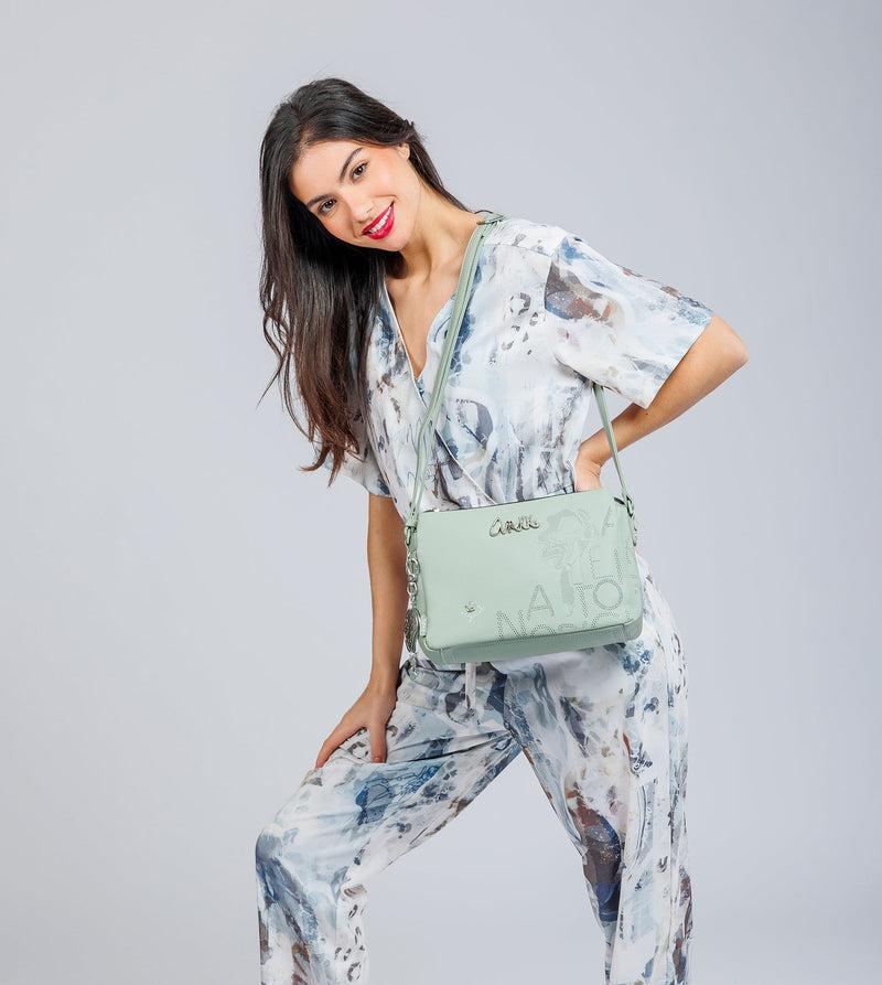 Anekke Printed crossbody bag with 3 compartments Alma Rebajas