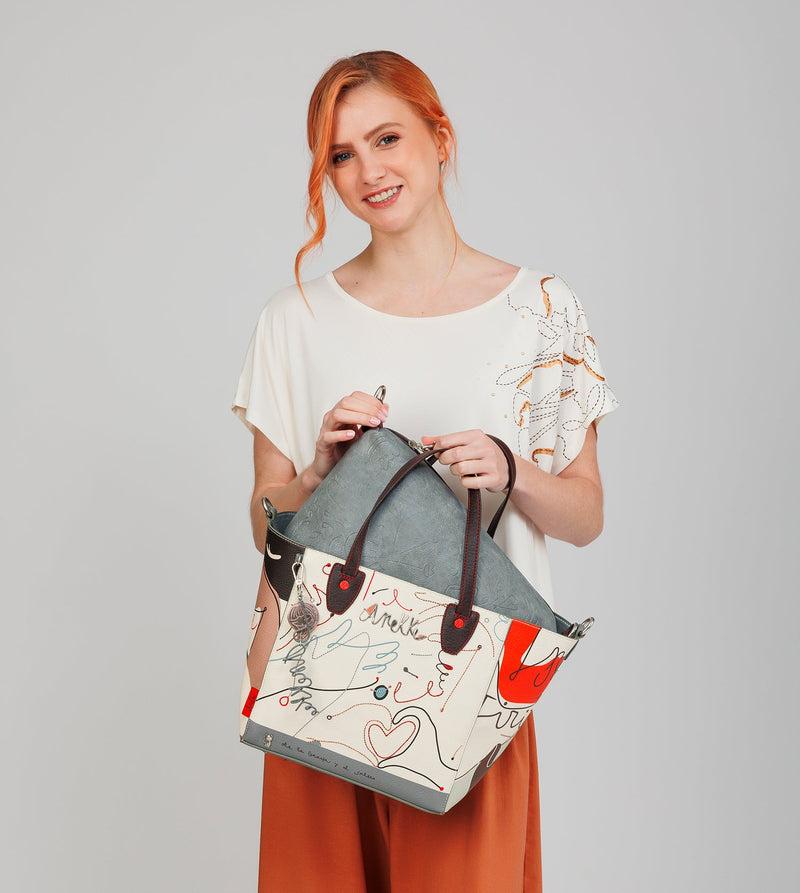 Anekke Black shopper bag Alma Últimos 3 días